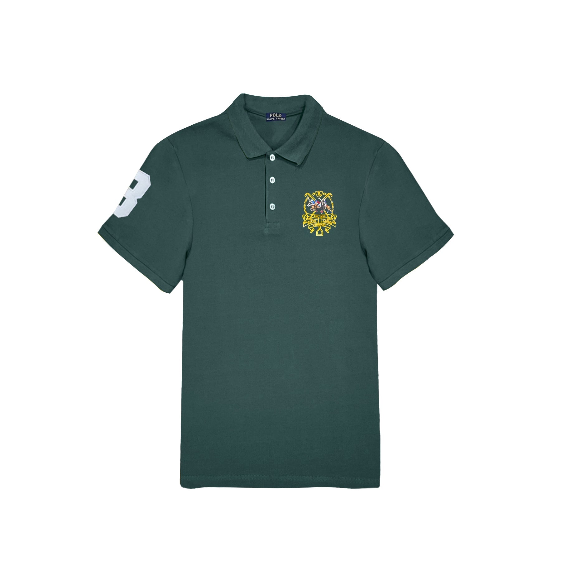 RL PREMIUM TRIPPLE PONY POLO Green