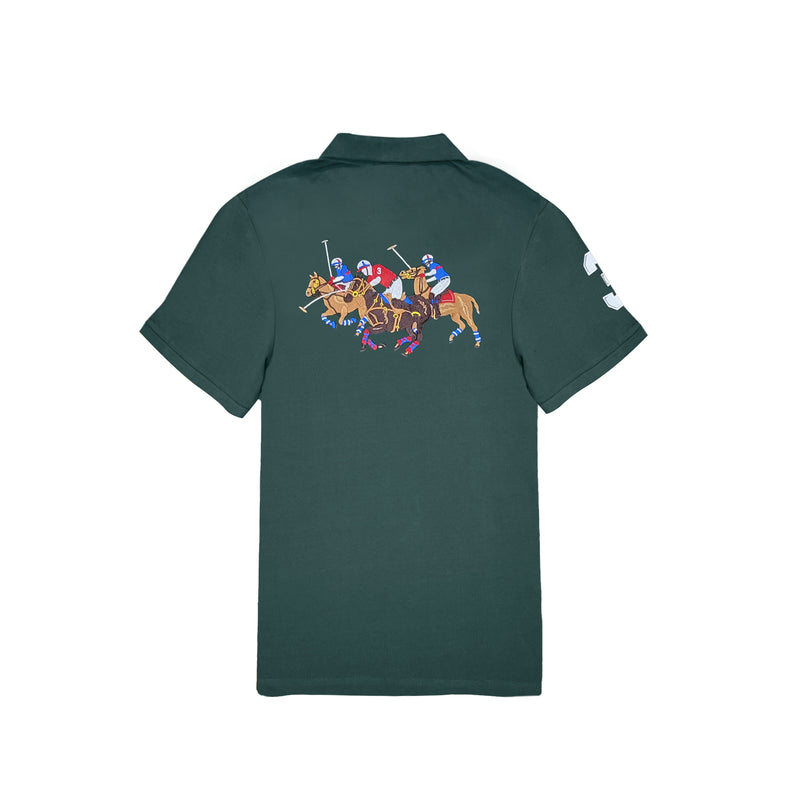 3 HOUSES POLO SHIRT Green