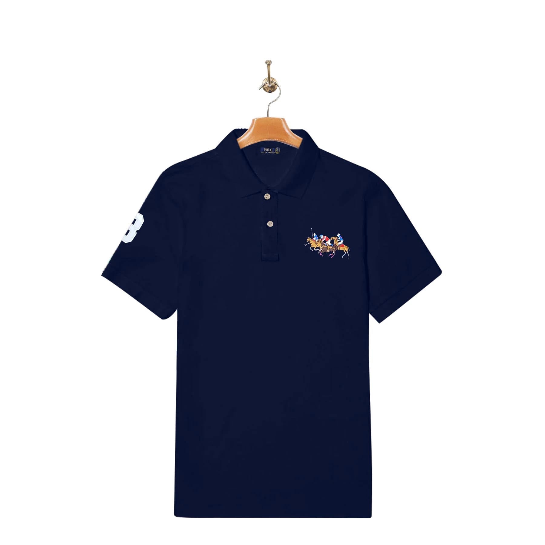 3 Houses Polo Shirt Navy Blue