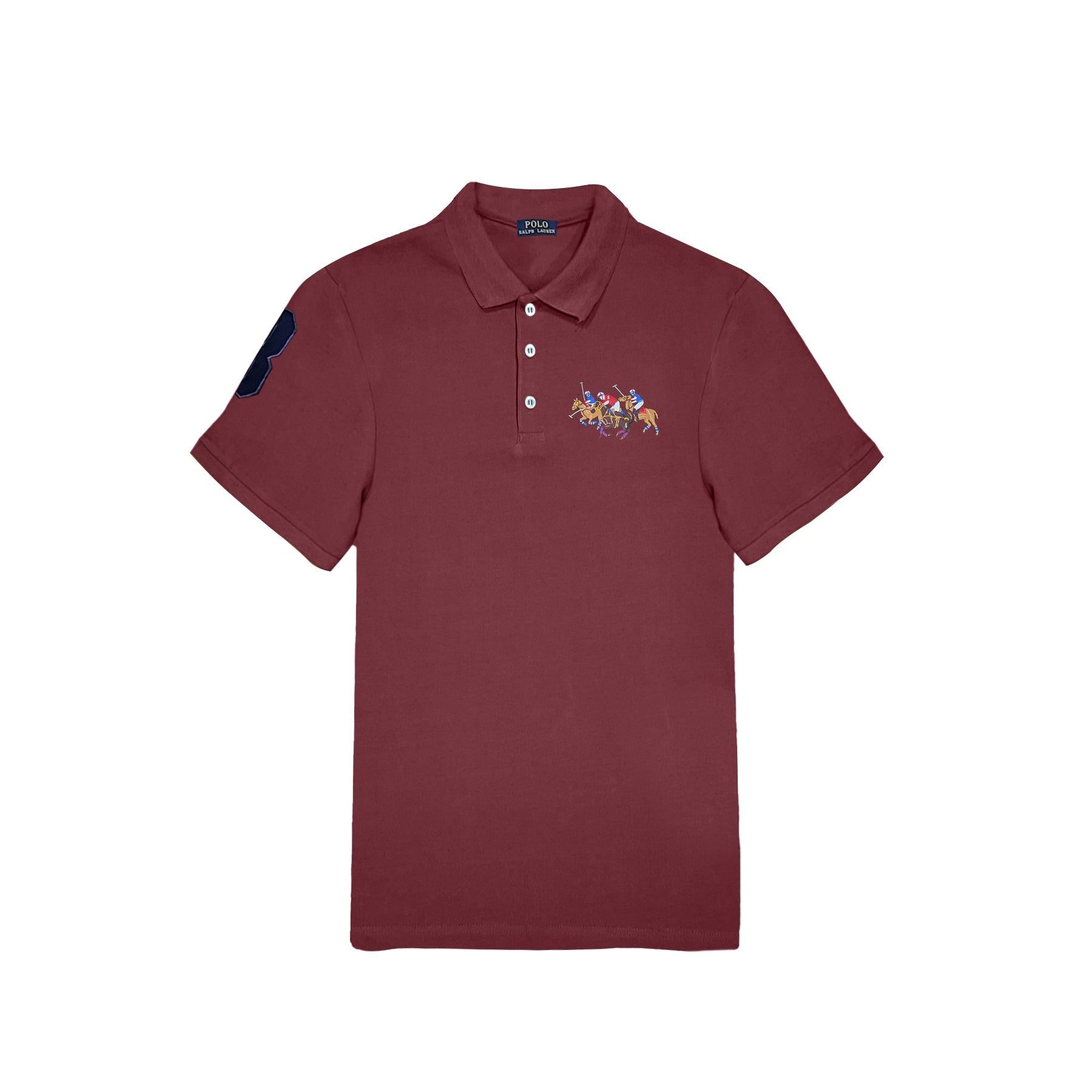 3 Houses Polo Shirt Mehroon